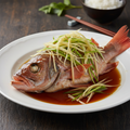 Hong Kong-Style Steamed Grouper - Premium steamed fish with ginger and scallions